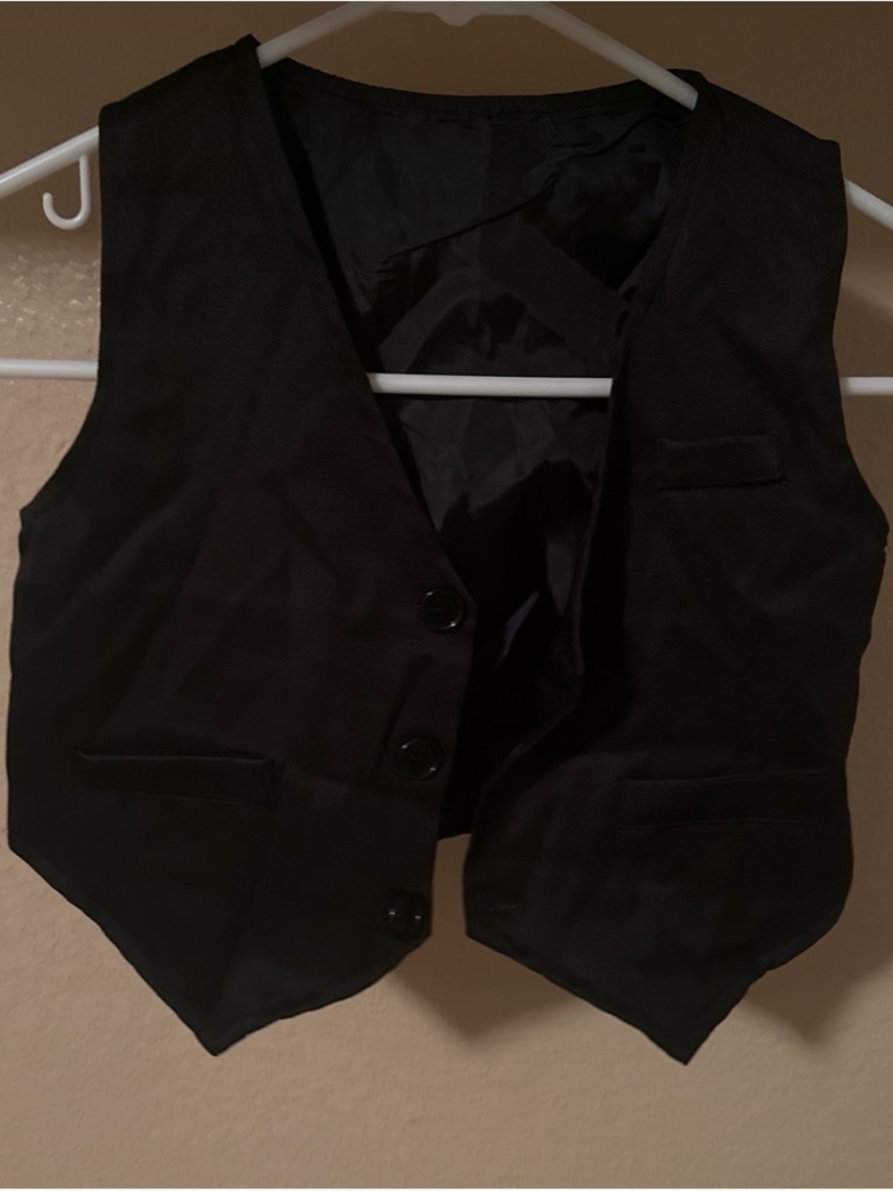 Kids Black Dress Vest - Classic Formal Waistcoat